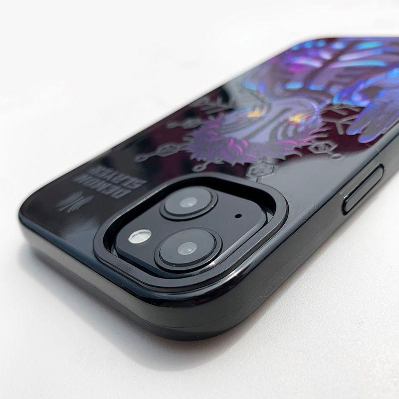 Demon Slayer Akaza Anime Clear Phone Case - HelloAnimeCases