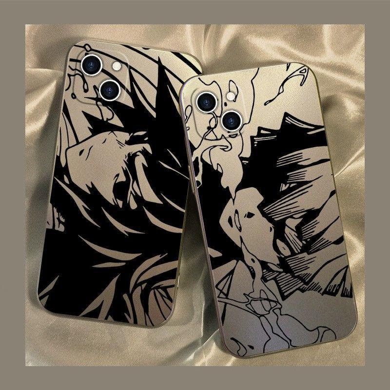 Demon Slayer Animation Electroplating Anime Phone Case - HelloAnimeCases