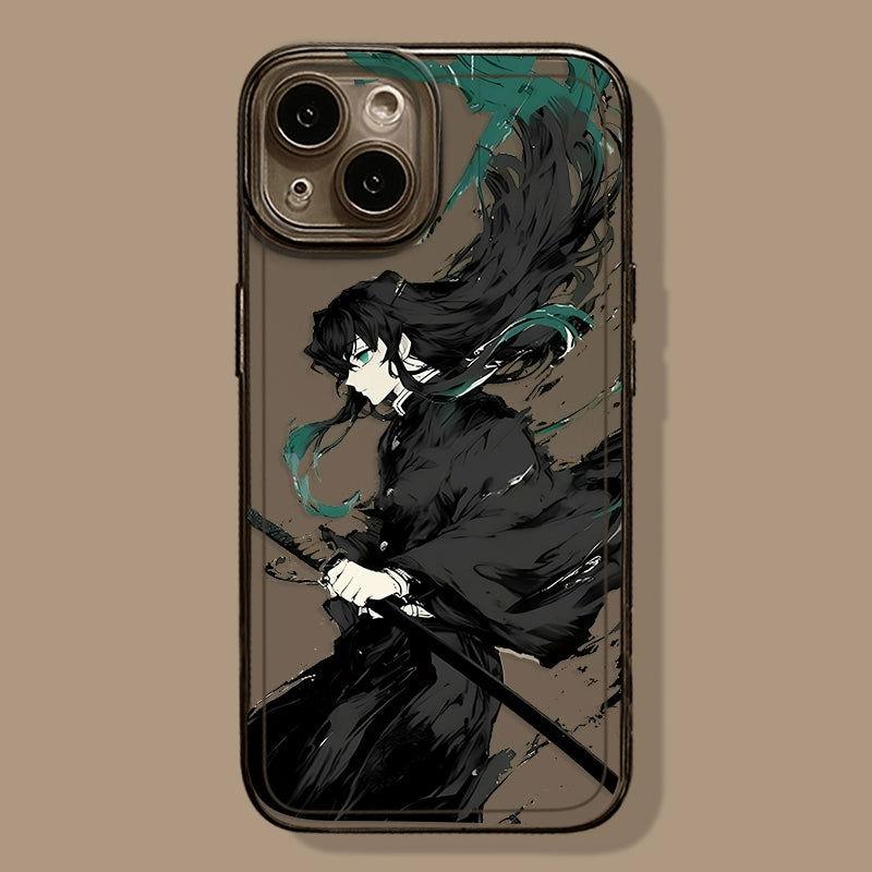 Demon Slayer Clear Phone Case for iPhone 16 Series - HelloAnimeCases
