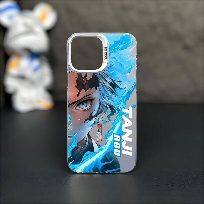 Demon Slayer Couple Anime Case for iPhone - HelloAnimeCases