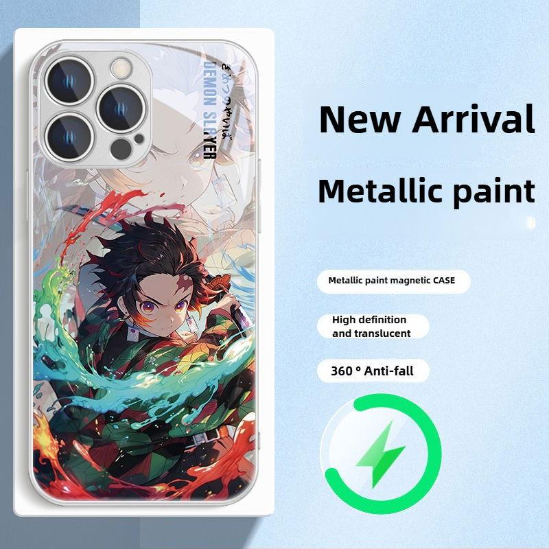 Demon Slayer MAGsafe Phone Case Magnetic Wireless Charging - HelloAnimeCases