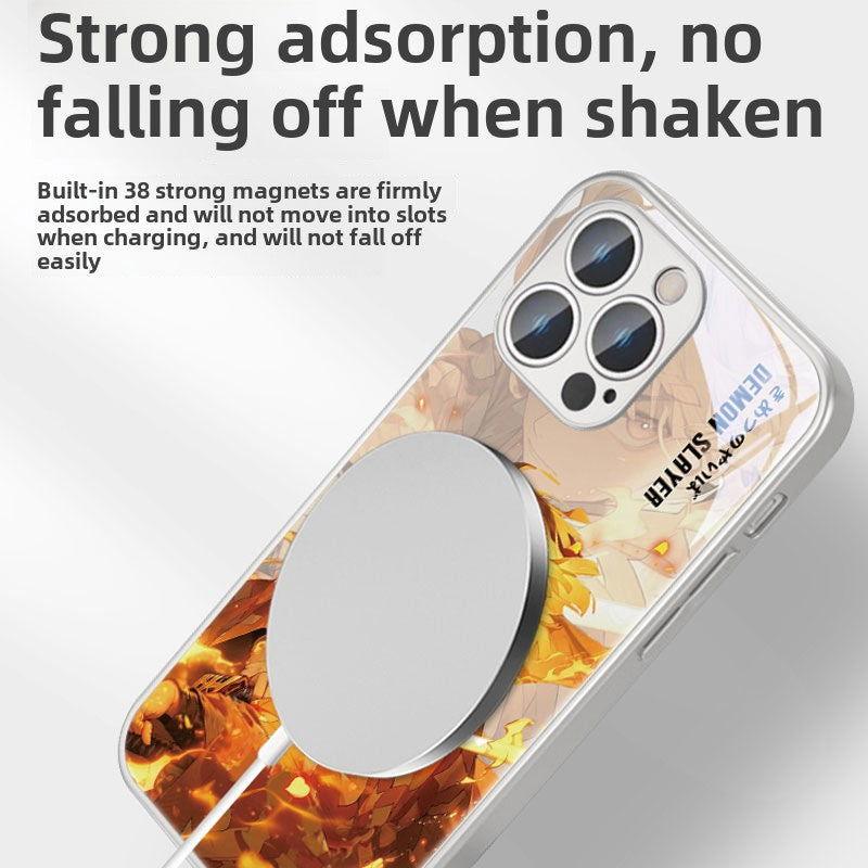 Demon Slayer MAGsafe Phone Case Magnetic Wireless Charging - HelloAnimeCases