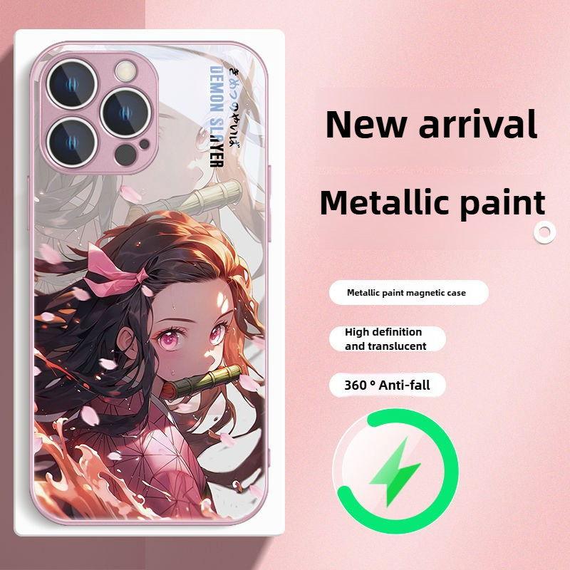 Demon Slayer MAGsafe Phone Case Magnetic Wireless Charging - HelloAnimeCases