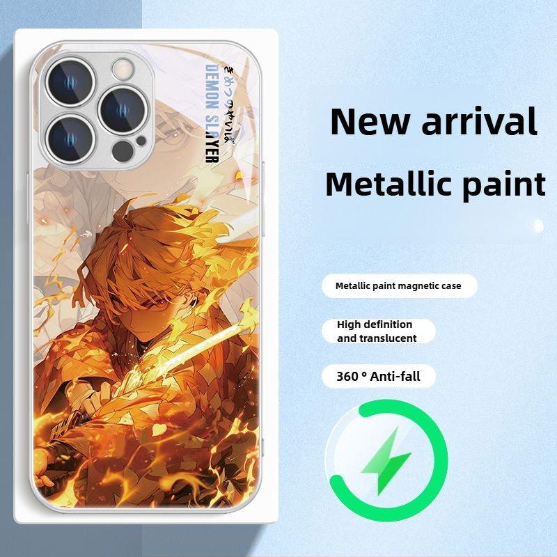 Demon Slayer MAGsafe Phone Case Magnetic Wireless Charging - HelloAnimeCases