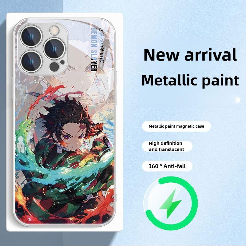 Demon Slayer MAGsafe Phone Case Magnetic Wireless Charging - HelloAnimeCases