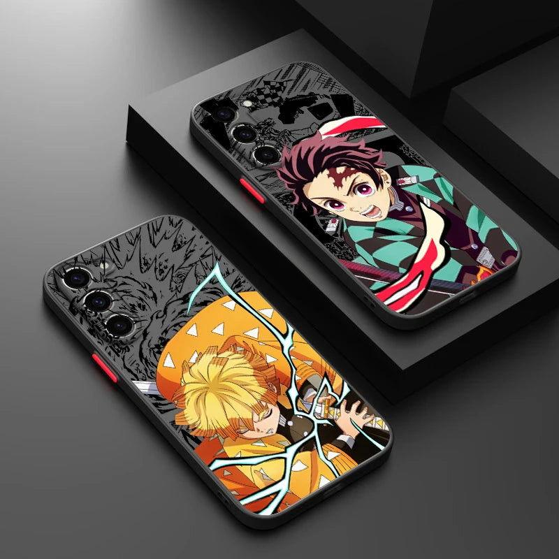 Demon Slayer Phone Case Cover for Samsung Galaxy - HelloAnimeCases
