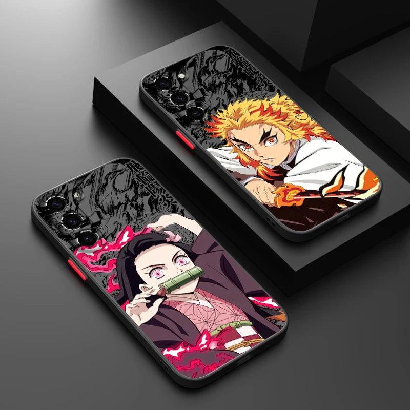 Demon Slayer Phone Case Cover for Samsung Galaxy - HelloAnimeCases