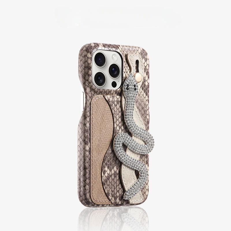 Diamond Snake Silicone iPhone Case - HelloAnimeCases