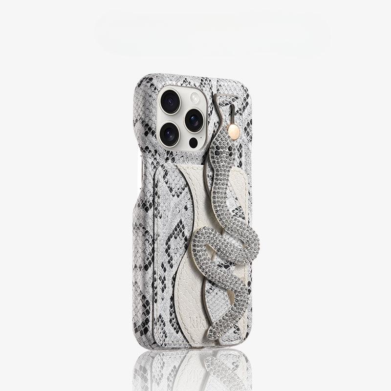 Diamond Snake Silicone iPhone Case - HelloAnimeCases