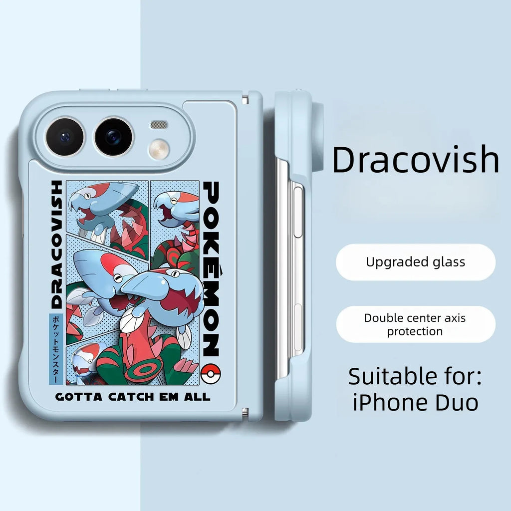 Pokemon Anime iPhone Duo Case Glass Magsafe Phone Case