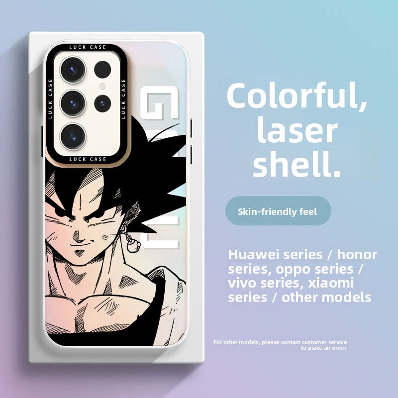 Dragon Ball Laser Silver Cases for Samsung Mobile Phones