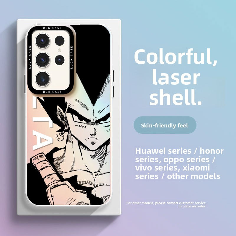 Dragon Ball Laser Silver Cases for Samsung Mobile Phones