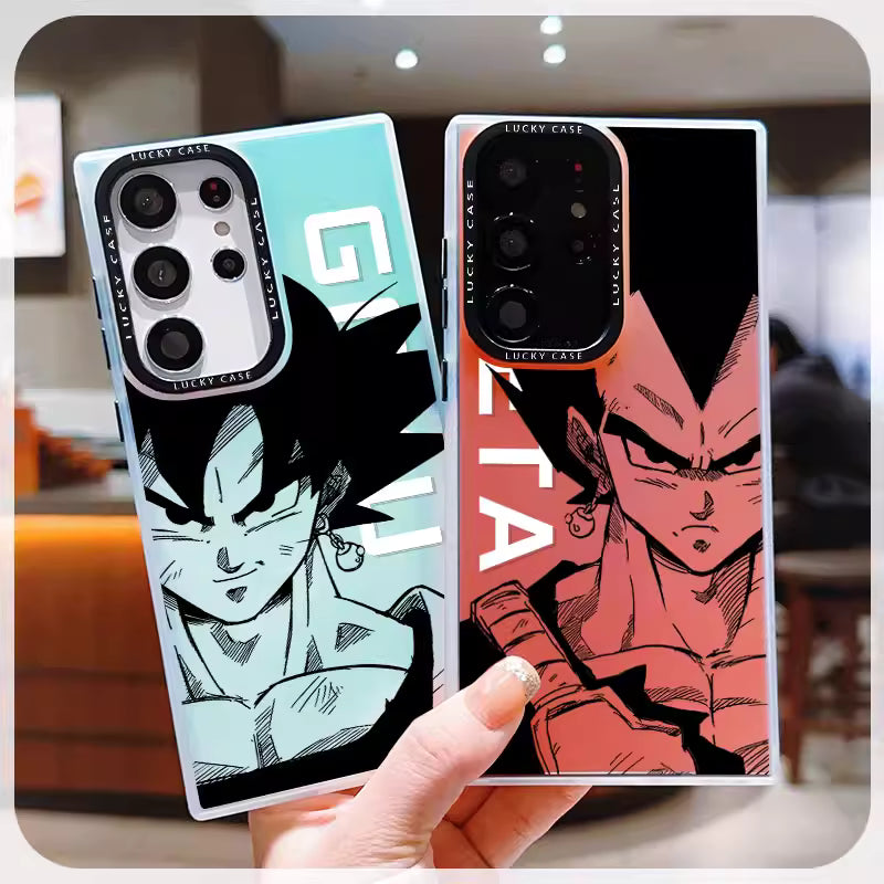 Dragon Ball Laser Silver Cases for Samsung Mobile Phones