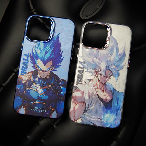 Dragon Ball Goku Vegeta Matte Hard Phone Case Cover - HelloAnimeCases