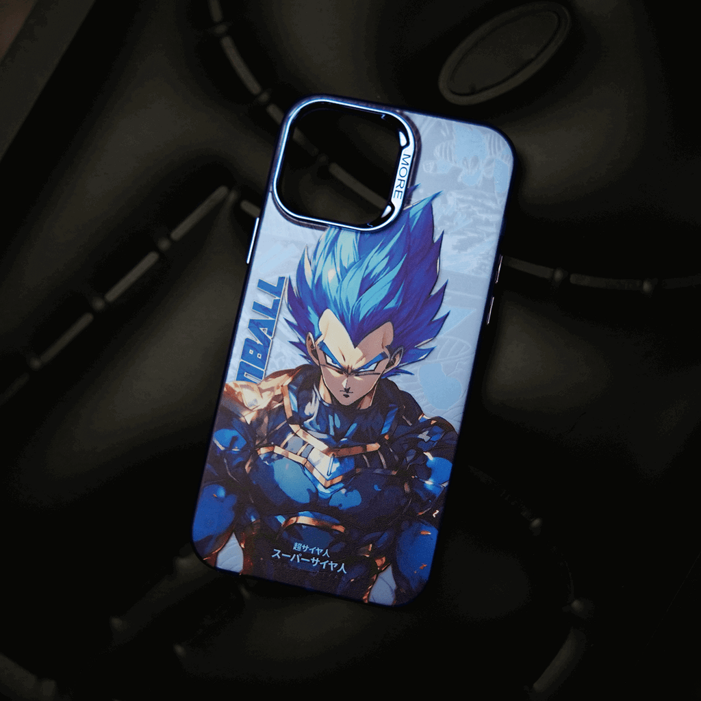 Funda rígida mate para teléfono Dragon Ball Goku Vegeta