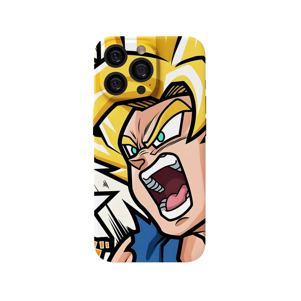 Dragon Ball Super Saiyan Son Goku Phone Case For iPhone16 Series