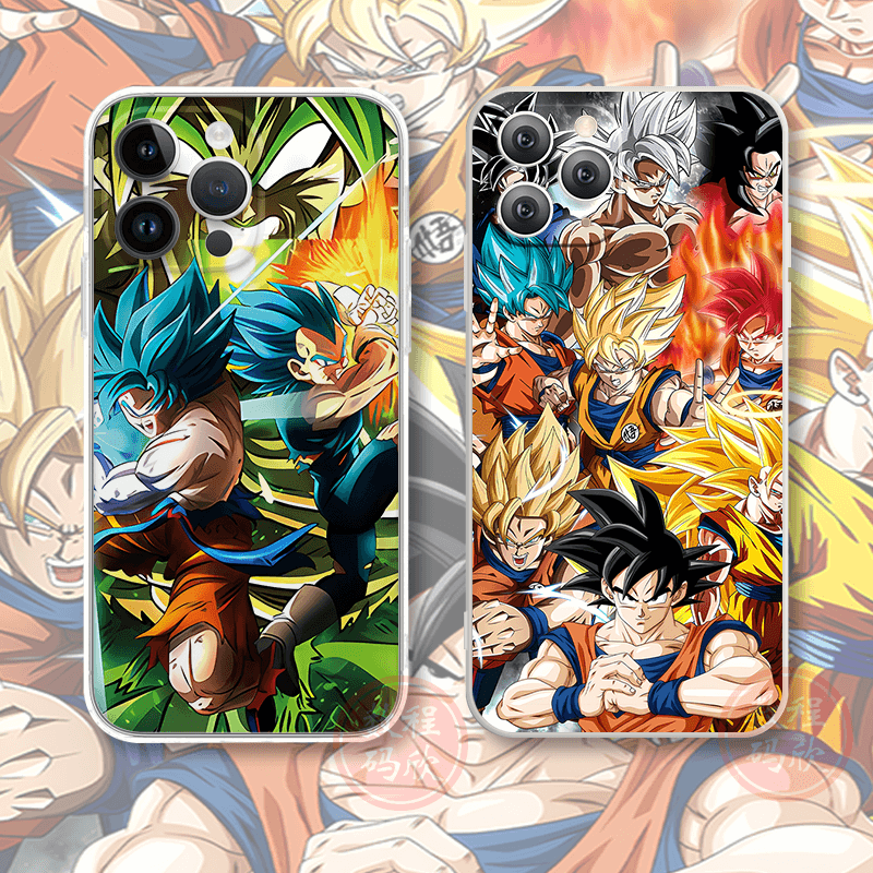 Dragon Ball Z Anime Case iPhone - HelloAnimeCases
