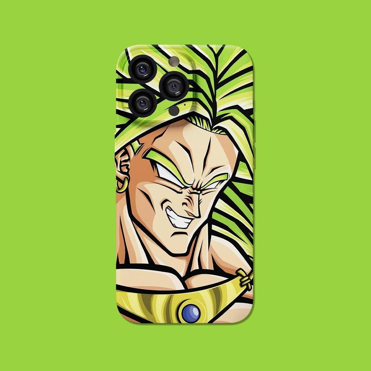 Dragon Ball Z Broly Anime Phone Case iPhone - HelloAnimeCases