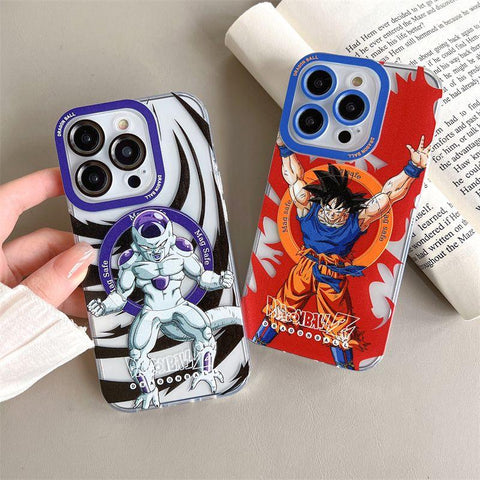 Dragon Ball Z MagSafe Magnetic Phone Case All-inclusive Clear Style - HelloAnimeCases