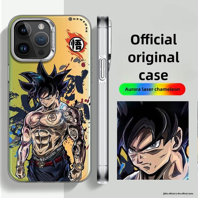 Dragon Ball Z Muscles Goku Laser Magsafe Phone Case - HelloAnimeCases