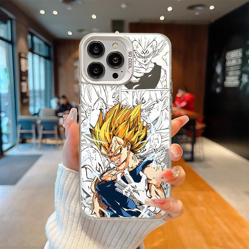 Dragon Ball Z Saiyan Muscles Goku Vegeta Hard iPhone Case - HelloAnimeCases