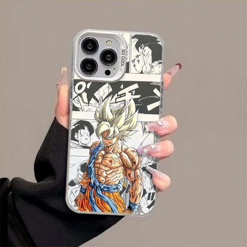 Dragon Ball Z Saiyan Muscles Goku Vegeta Hard iPhone Case - HelloAnimeCases
