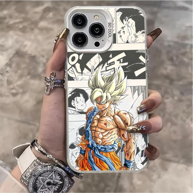 Dragon Ball Z Saiyan Muscles Goku Vegeta Hard iPhone Case - HelloAnimeCases