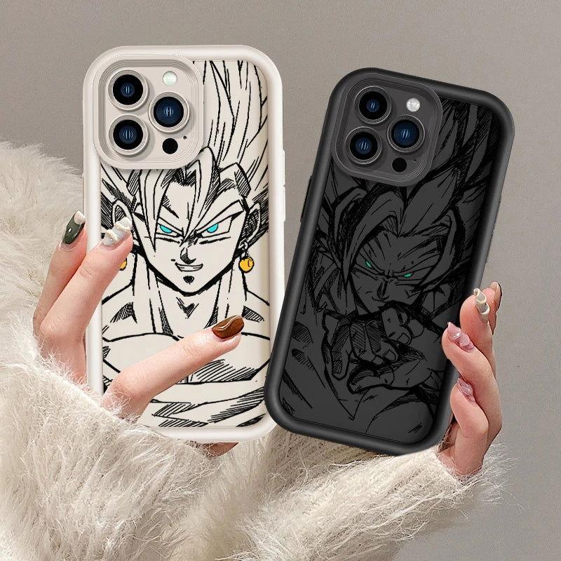 Dragon Ball Z Saiyan Vegeta Eye Ladder iPhone Case - HelloAnimeCases