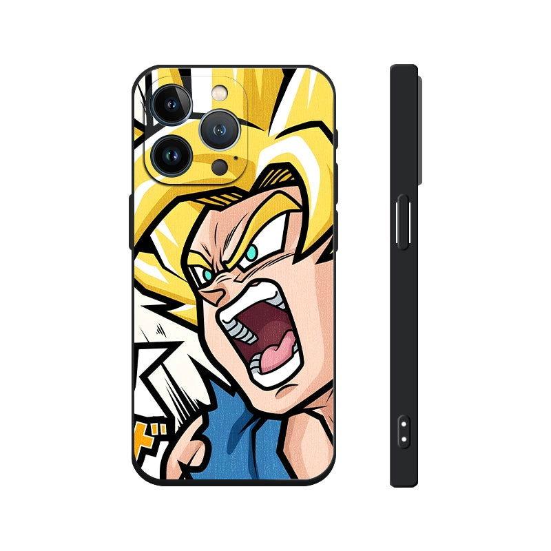 Dragon Ball Z Super Saiyan Goku Anime Case iPhone - HelloAnimeCases