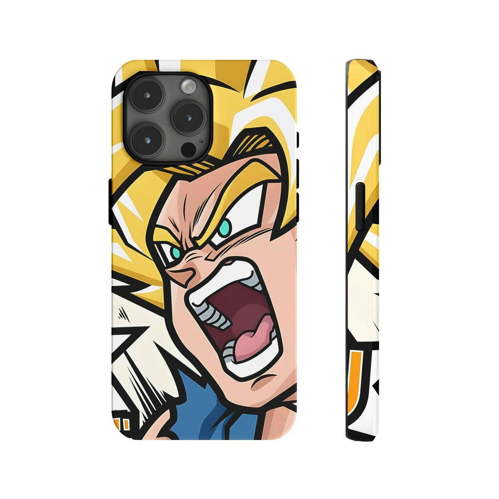Dragon Ball Z Super Saiyan Goku Anime Case iPhone - HelloAnimeCases