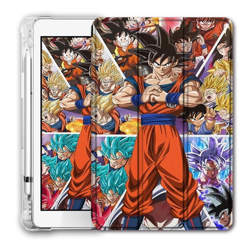 Dragon Ball Z Tri-fold iPad Case with Pen Slot - HelloAnimeCases