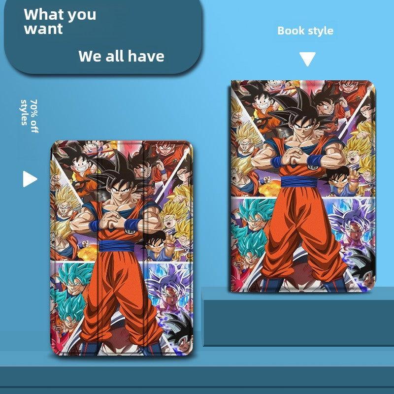 Dragon Ball Z Tri-fold iPad Case with Pen Slot - HelloAnimeCases