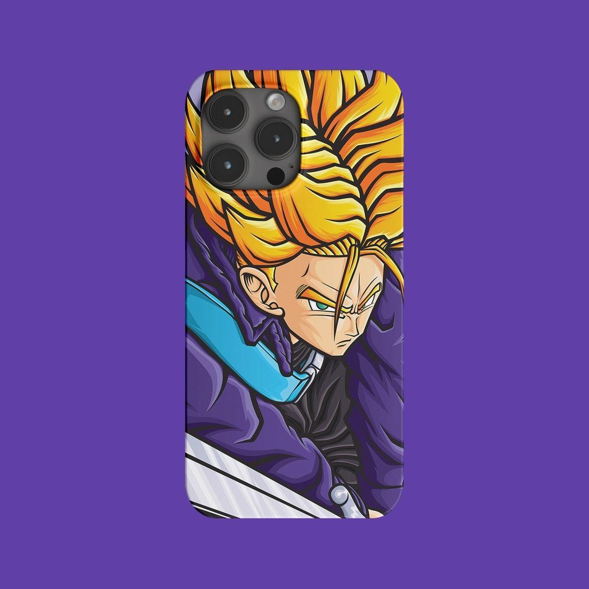 Dragon Ball Z Trunks Anime iPhone Case Cover - HelloAnimeCases