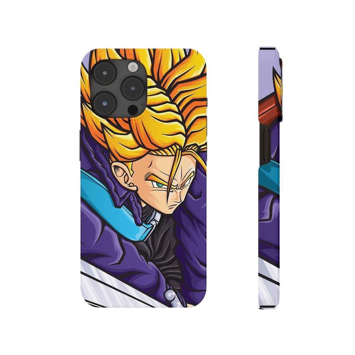 Dragon Ball Z Trunks Anime iPhone Case Cover - HelloAnimeCases
