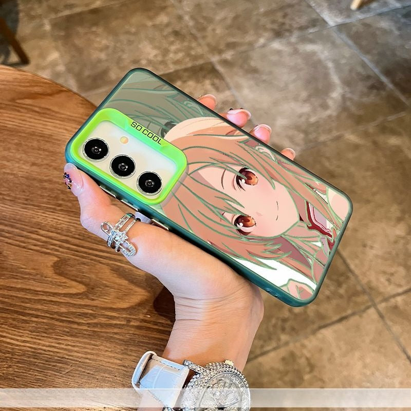 Sword Art Online Asuna Yuuki Matte Samsung Flip Phone Case Cover