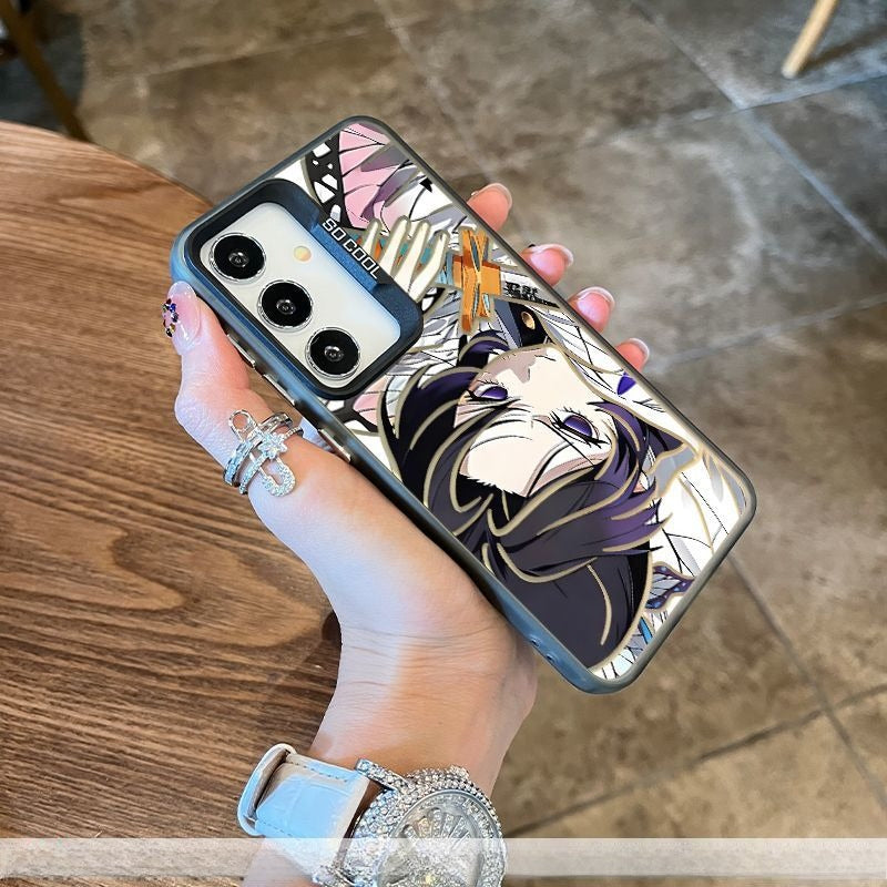 Demon Slayer Shinobu Kocho Matte Texture Case for Samsung Phones