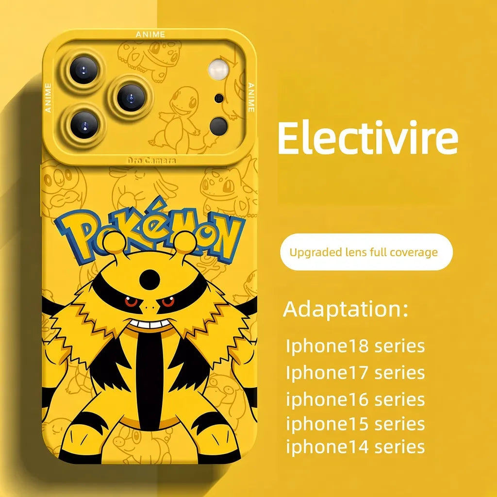 Pokemon Silicone Apple Phone Case Cover