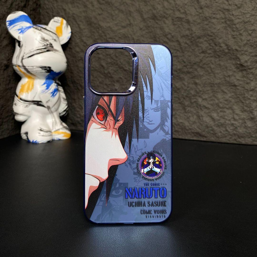 Electroplated Uchiha Sasuke Phone Case - HelloAnimeCases