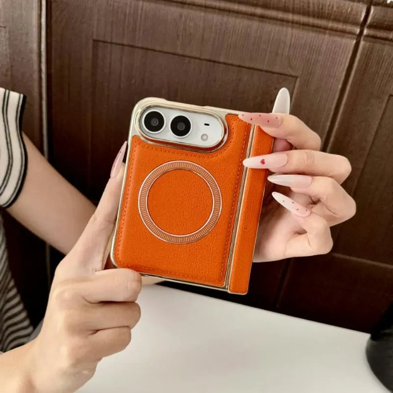 Electroplated Textured Apple iPhone Duo Magsafe Phone Case