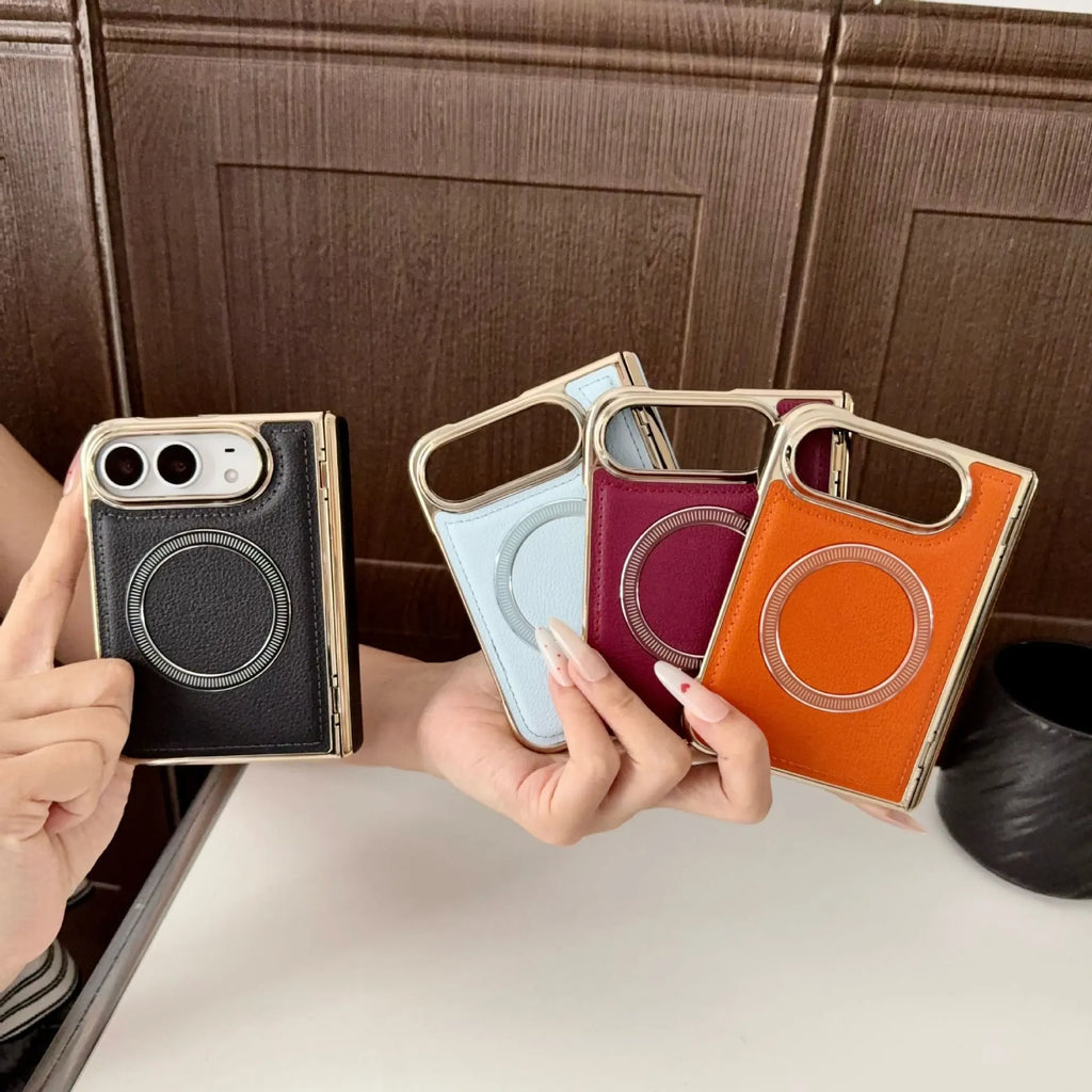 Electroplated Textured Apple iPhone Duo Magsafe Phone Case