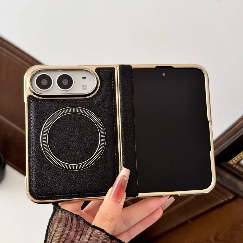 Electroplated Textured Apple iPhone Duo Magsafe Phone Case
