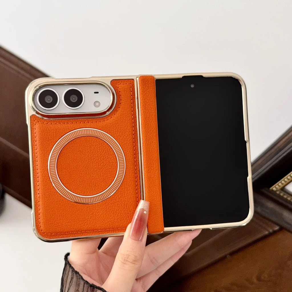 Electroplated Textured Apple iPhone Duo Magsafe Phone Case