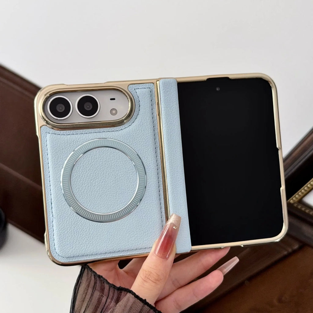Electroplated Textured Apple iPhone Duo Magsafe Phone Case