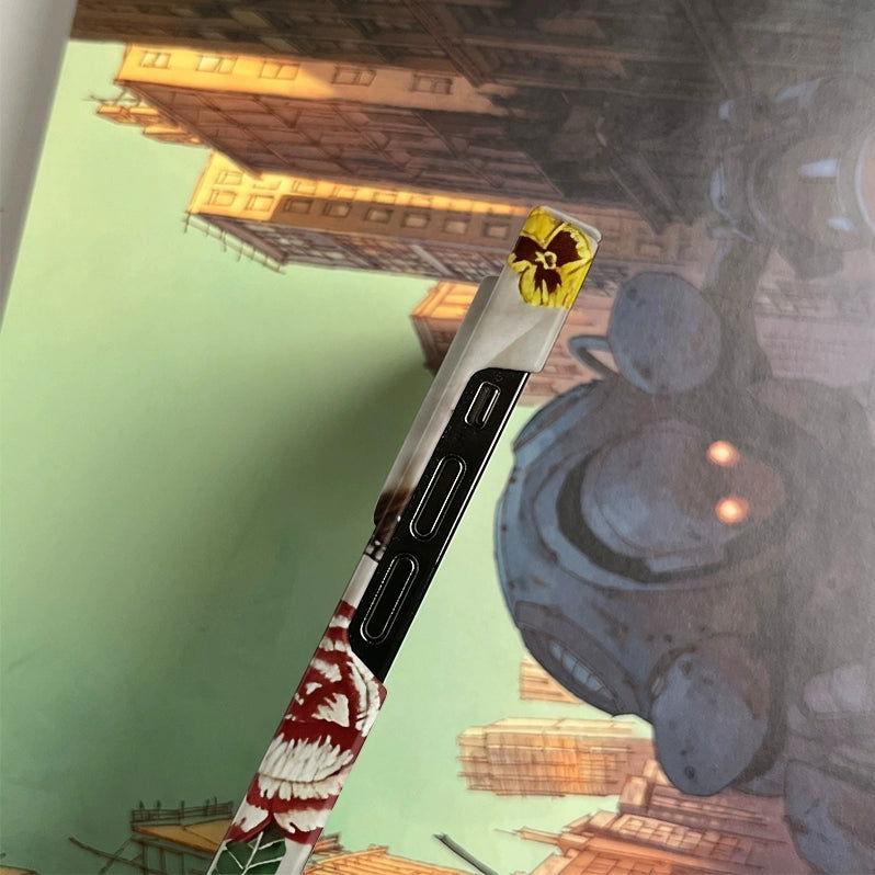 Embroidery Pattern Art iPhone Case - HelloAnimeCases