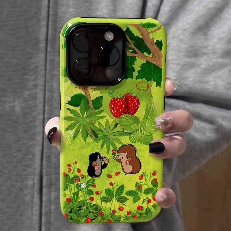 Funda de silicona para teléfono con el anime Death Note Nate River