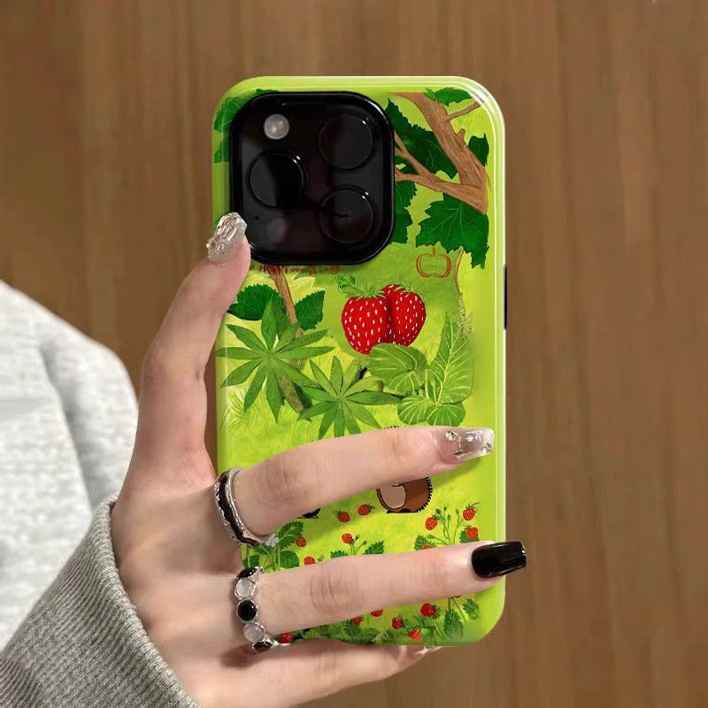 Funda de silicona para teléfono con el anime Death Note Nate River