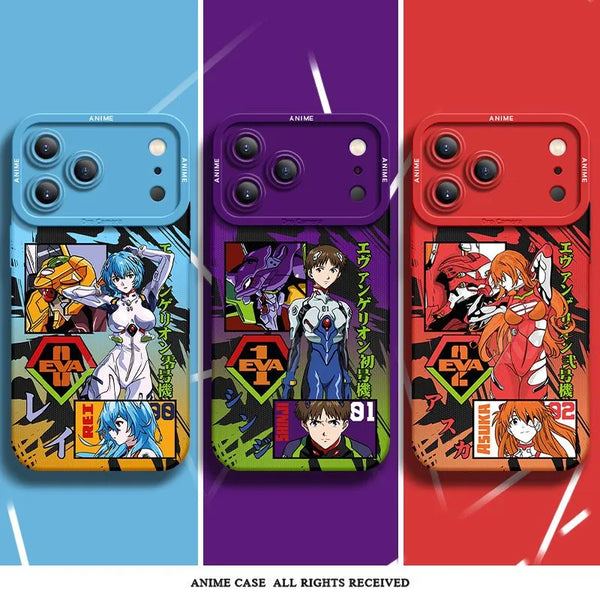 Neon Genesis Evangelion Anime iPhone 17 Series EVA Phone Case