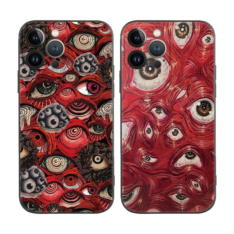 Eyeball iPhone Protective Case - HelloAnimeCases