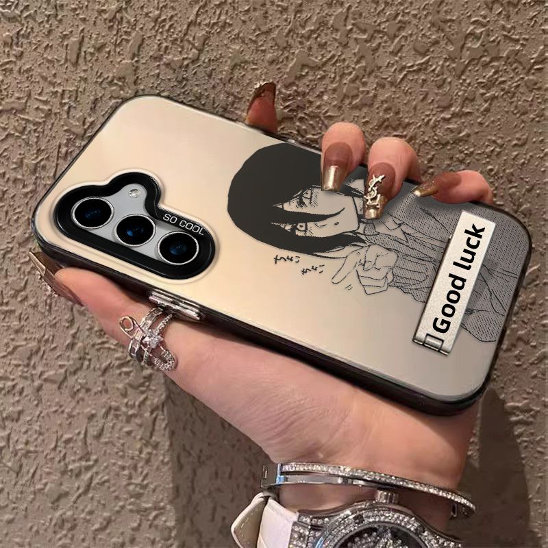 Chainsaw Man Reze Full-Wrap Shockproof Case for Samsung Phones