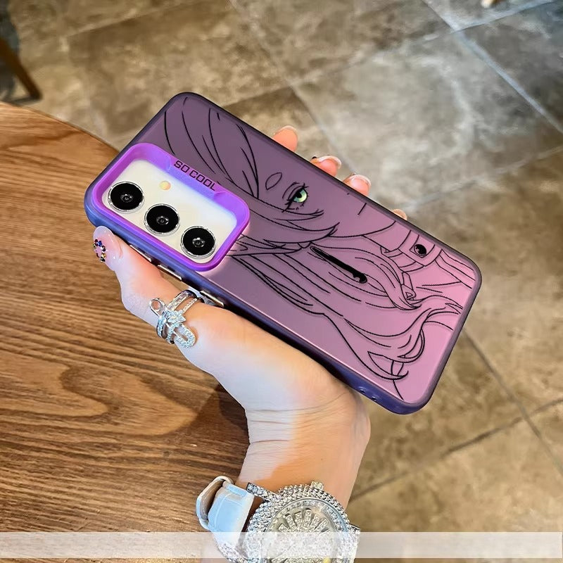 Frieren Holographic Protective Phone Case for The Samsung Galaxy